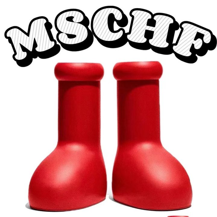 MSCHF Astro Boy Original Big Red Boots Big Red Boots Men's and Women's