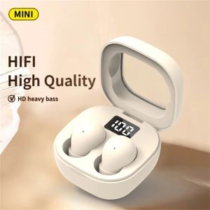KJ57K Mini Wireless Bluetooth Headset Invisible Small Mini Earbuds Comfortable Noise Reduction Small Headphones Sport