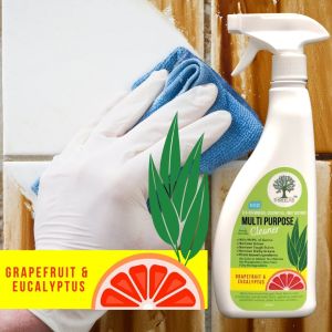 THREELAB Eco Multipurpose Cleaner Spray Remove Germs Odour Stains Grease Easily Natural Ingredients Pembersih Pelbagai Guna Membersih Kuman Dapur Berminyak Dan Kotoran