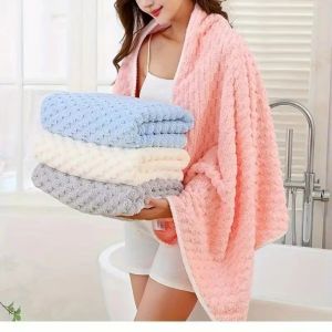 YUDESHUI 70 140CM Khăn sợi siêu mịn Siêu thấm hút Sợi siêu mịn Khăn lau khô nhanh Chất lượng cao Đậm đặc Khăn tắm dày dặn Phòng tắm tại nhà