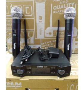 The Platinum U20 PTW 400U Wireless Microphone With Free Foam
