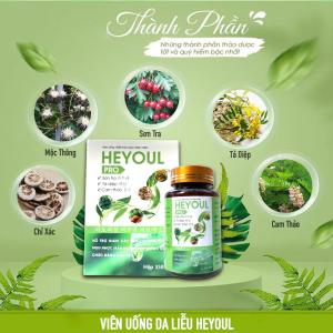 Viên HEYOUL dành cho người gặp các chứng mẩn ngứa nổi mề đay