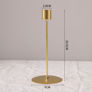 Chinese Style Metal Candle Holders Candlestick Fashion Wedding Table Candle Stand Exquisite Candlestick
