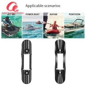 Paddle Clips Holder Plastic Boat Deck Mounted Paddles Clip Bracket Accessories