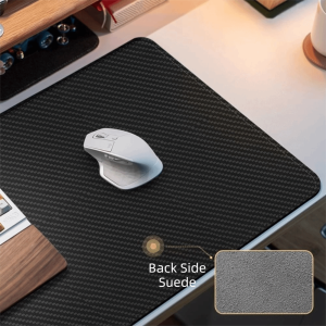 JIMEIXIAN01 Waterproof Carbon Fiber Mouse Pad Non-slip Large Size Computer Keyboard Pad Durable Gamer Accessories Desk Mat for Home Office
