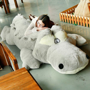 Gấu Bông Thú Nhồi Bông Cá Sấu Gai Gối Ôm Cá Sấu Khổng Lồ Size 1M2 1M5 1M7 - SANBEO.VN.