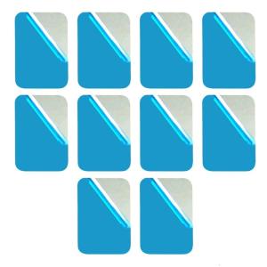 Universal Thin Metal Plate Firm Adhesion Car Accessory Square Discs Scratch Resistant Plates for Magnetic Phone Mount