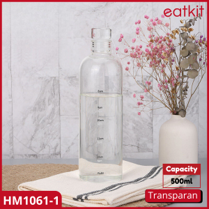 Eatkit Botol Minum 500ml & 750ml Gelas Air Sederhana Kapasitas Besar Gelas Air Bahan PC BPA Free