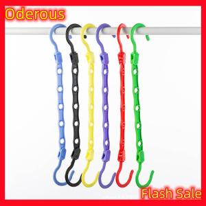 Oderous Space Saving Storage Hangers Multifunction Plastic Clothes Racks Rotary Organizer Hangers 5 Hole Magic Closet Wardrobe Organizer