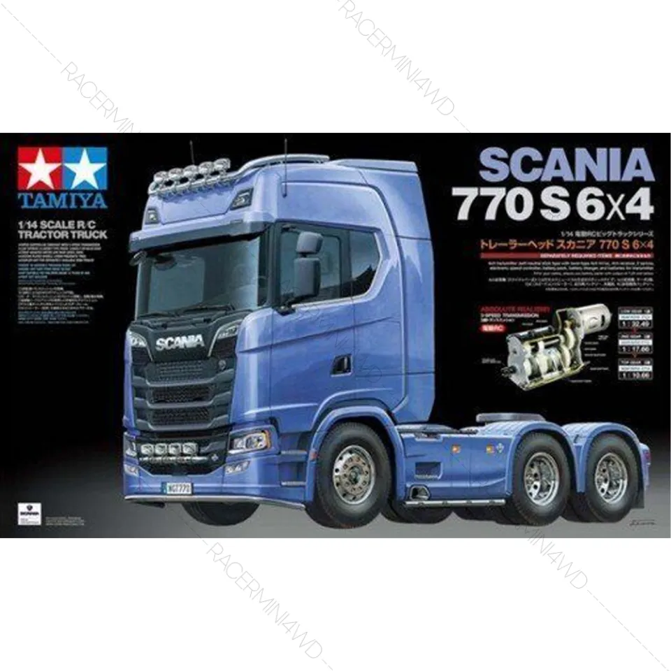 Pare-chocs Avant Métallique Avec LED Pour Camion RC 1/14 Tamiya - Modèles 56371, 56368 - Neuf