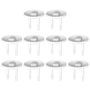 Bộ 10 miếng bảo vệ ổ cắm hộ gia đình thông dụng chống bụi tiêu chuẩn an toàn cho bé