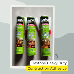 Tambahan Slat Wall Dextone Contruction Adhesive Dextone Acryric Gap Filter Waterpas Magnet 9 inc Dekorasi Dinding