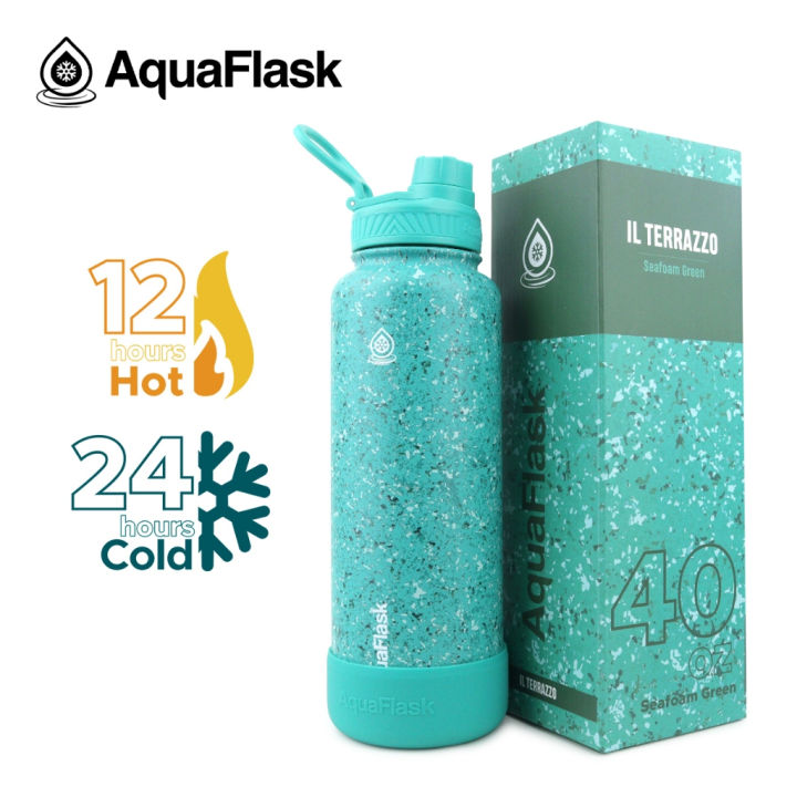 AQUAFLASK (18oz/22oz/32oz/40oz) IL Terrazzo Limited Edition Vacuum ...