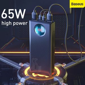 🥇✅SG READY STOCK✅Baseus 65W Power Bank 20000mAh/ 30000mAh QC3.0 Fast Charge Type C Quick Charge Portable Powerbank External Battery For Samsung For Huawei