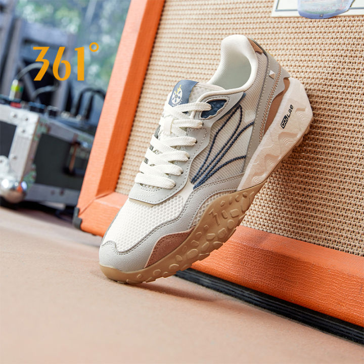361˚ men\'s retro cultural shoes 361 Retro Culture trainers Grey | Dressinn main image 3