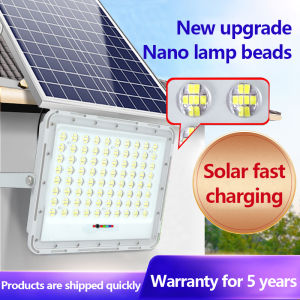 Solar Led Outdoor Lighting The new upgrade Solar Light IP67 Waterproof High Brightness Solar Spotlight with Remote Control Apply to Garden Courtyard