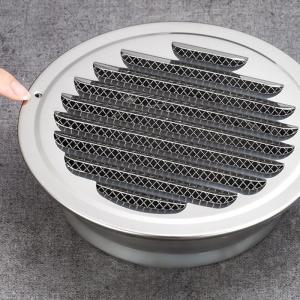 Thời tiết thép 100mm thông gió bao gồm thép Thông tư lỗ thông hơi chống gỉ thép Vent bao gồm cho trong nhà và ngoài trời