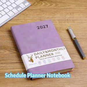 Daily Planner Notebook A5 Schedule Agenda Habit Tracker 365 Days Time Management Journal 2027  Buku Perancang Harian A5 Jadual Waktu Pengurusan Masa Catatan Nota Premium Quality High Performanc #5097