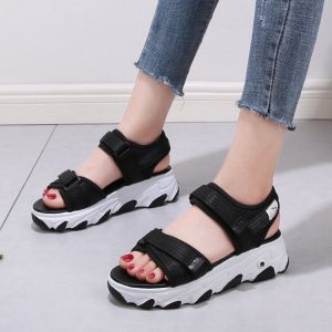 Sepatu Wanita Wedges Sandal Tali Wanita Korea Import Premium Quality IB-516