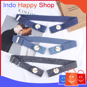 Ikat Pinggang Wanita Unik Tali Pinggang Lucu Double Bunga Daisy 803