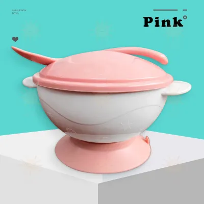 BABYJOY 3in1 Baby Bowl With Cap Baby Food Container Suction Bowl Baby Feeding Set Gift Bekas Makanan Baby Mangkuk Baby