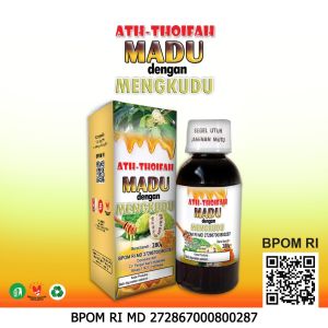 Madu Mengkudu Ath-Thoifah 280 gr Pace Obat Herbal recommended atasi Hipertensi
