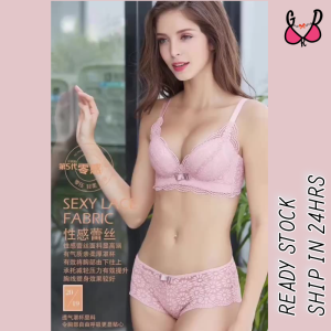 GDR【SIZE34-38】Seamless Bra Women Bra Push Up Lace Bra Wireless Breathable Women Clothes 无痕内衣 Push Up 无钢圈内衣收副乳
