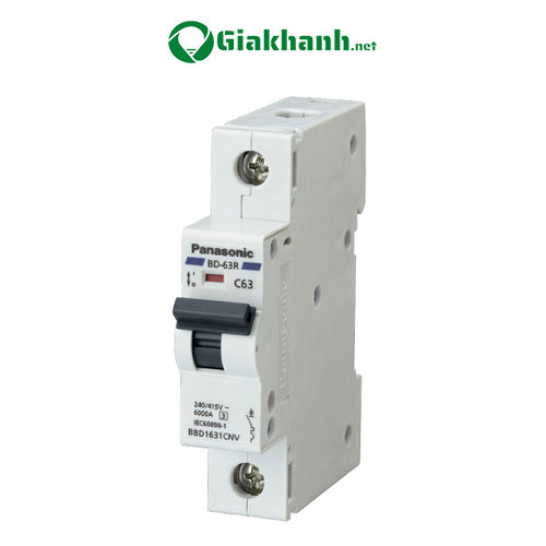 CB 1 tép - Aptomat CB Chống Quá Tải Và Ngắn Mạch MCB Panasonic 1P 32A 6ka