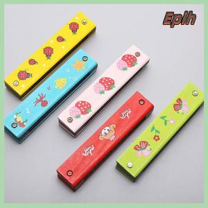 [Epih] Nhạc Cụ 16 Lỗ Woodwind Miệng Harmonica Melodica Cho Trẻ Em Đồ Chơi
