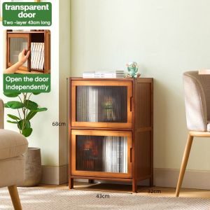 2/5/6 Layers Storage Rack Corner Storage Cabint With Flip Door Storage Cabinet Sideboard Dish Tea Water Cabinet