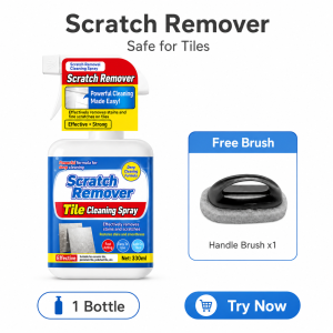 Tile Mark Cleaner | Removes Metal & Aluminium Scuff Marks from Glazed Tiles