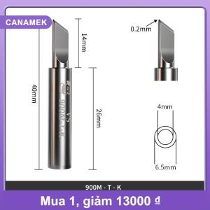 【CANAMEK】 Mẹo Hàn 900m thay thế đầu hàn sắt cho trạm hàn 936 phụ kiện hàn đầu hàn bền