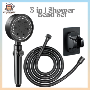 (Eldridge) 3 in 1 Shower Head Set shower with faucet 5-speed Pressurized Bathroom Shower Head Head With Hose