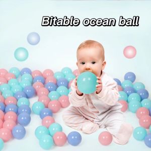 【500\1000 Pcs】 Ocean Ball Toys for Kids Colorful Baby Play Balls Soft Plastic Ocean Balls Diameter 5.5cm