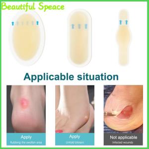 Beautiful 24pcs Adhesive Hydrocolloid Gel Blister Plaster Heel Anti-wearing Heel Sticker Pedicure Patch Plaster Foot Care Tools
