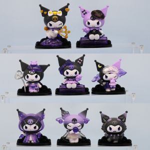 Bộ 8 Mô Hình Nhân Vật Kuromi Series Người Sói Miller Hollow Mô Hình Cao 9cm Decor Trang Trí Quà Tặng Sinh Nhật