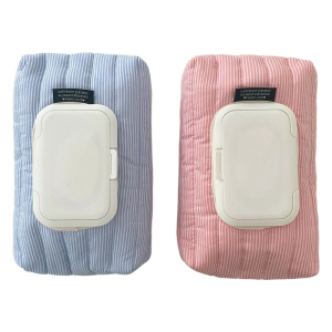 ทิชชู่กระเป๋าใส่คอมพิวเตอร์แบบพกพาลายขวางแท่นวางสำหรับรถใช้กลางแจ้งในบ้านภาชนะใส่ผ้าเช็ดอเนกประสงค์