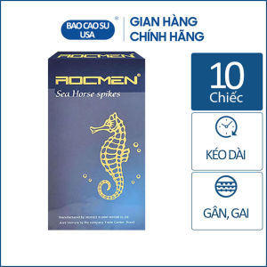 Bao cao su Rocmen Xanh kéo dài thời gian quan hệ chính hãng hộp 10 cái