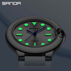 SANDA Luxury Couple Business Couple Fashion Watch Casual Analog Waterproof Quartz Couple Watch