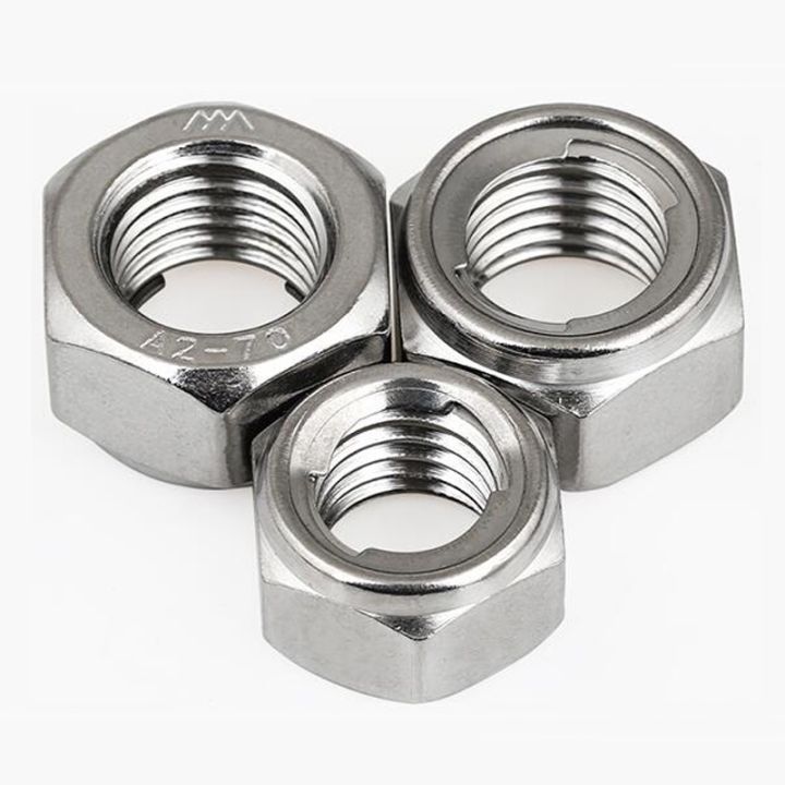316 Stainless Steel Metal Lock Nut All Metal Selflocking Nut Locking