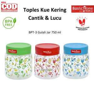 Toples Plastik Lion Star Terbaru 2025 Bebas BPA | LIon Star Basic Home Toples Gulali Jar