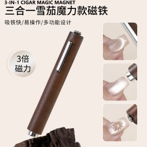 Nail Art 3 In 1 Strong Multifunctional Cat Eye Magnet UV/LED Gel Magnet Double-head Magnetic Stick Manicure Tools