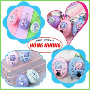 [ Mới]Combo  Móc Khóa Trứng Oẳn Tù Tì  Kéo Búa Bao Nút Xoay Ngẫu Nhiên