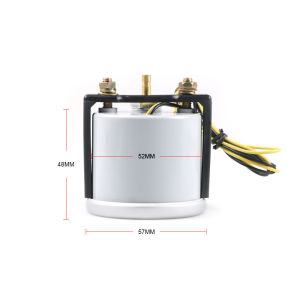 Car modification racing instrument 12V2 Inch sunglasses turbocharged watch 52mm White light mechanical type 2bar