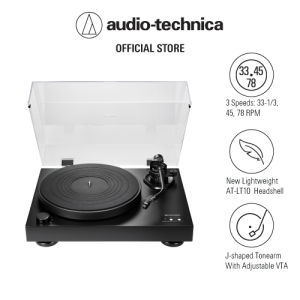 Audio-Technica AT-LP8X Semi-Automatic Direct Drive Turntable High-fidelity Vinyl Player Anti-Resonance Platter Dual MM Phono Preamp