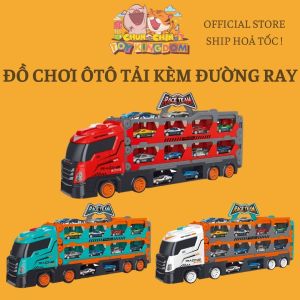 Đồ Chơi Xe Tải 3 Tầng Biến Hình Thành Đường Đua Dài 226m Cho Bé Giải Trí ! ChunChinToyKingDom