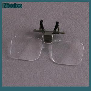 [Nicoles] Magnifier Folding Handfree Clip Clear high-tech Glasses Lens Jewellery Watch Repair Tool