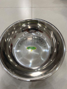 Thau Chậu inox 52cm Phước Thành loại dày sáng bóng bền đẹp phục vụ cho gia dình quán ăn nhà hàng