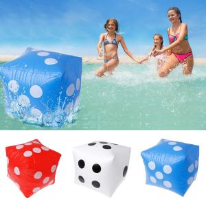 IIUU 30CM Giant Inflatable Dice Children Outdoor Activity Gifts Broad Games Atmosphere Toys Beach Garden Party Kid Toy