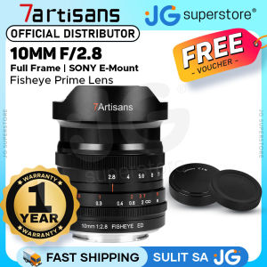 7Artisans 10mm F/2.8 Mark II Full Frame Format Sony E Mount Ultra Wide Angle Fisheye Prime Lens MF Manual Focus Large Aperture for A1 A5000 A6000 Series A7 A9 ZV QX1 Mirrorless Cameras | JG Superstore